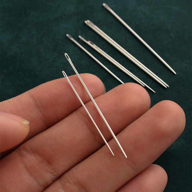 Leather Needles Hand Sewing, Blunt Leather Sewing Needle